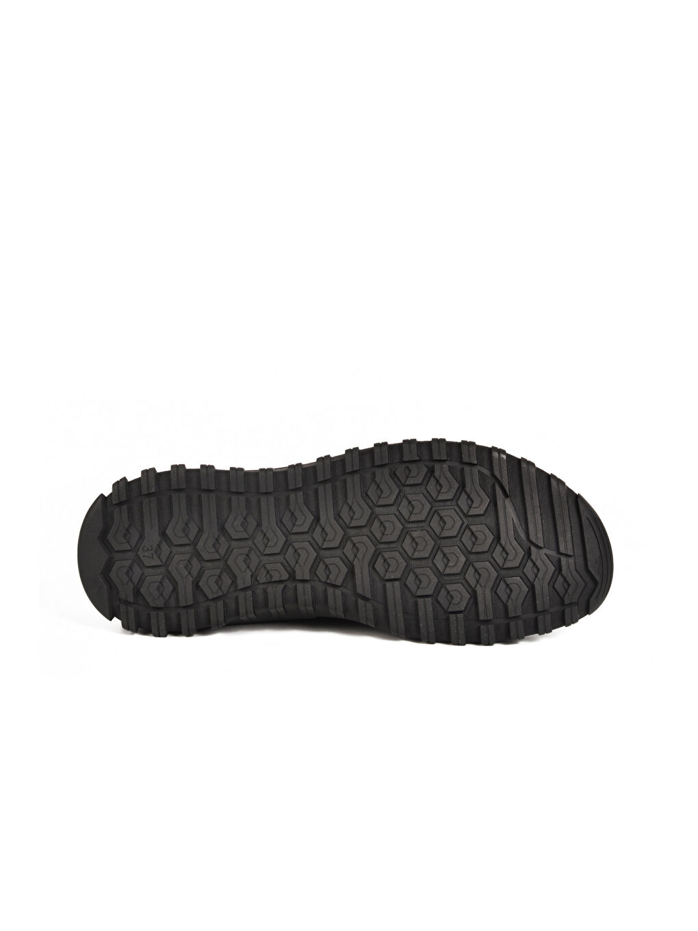 Siyah Nubuk Hakiki Deri Kadın Casual Ayakkabı 2413532K Z-4