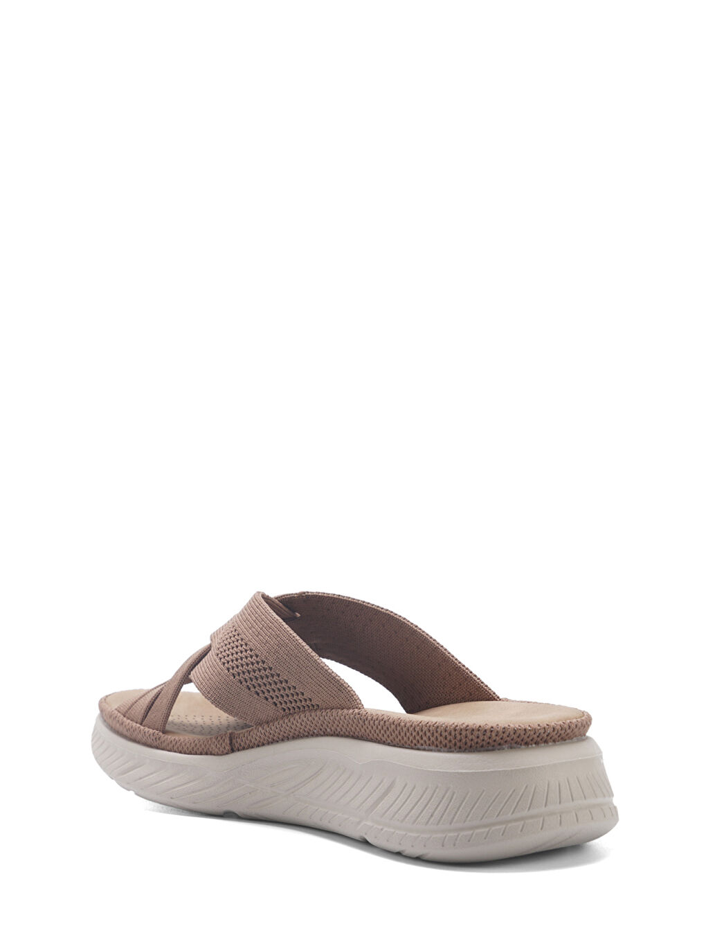 Kahverengi TRV2758.ZFX Taba Kadın Terlik-2