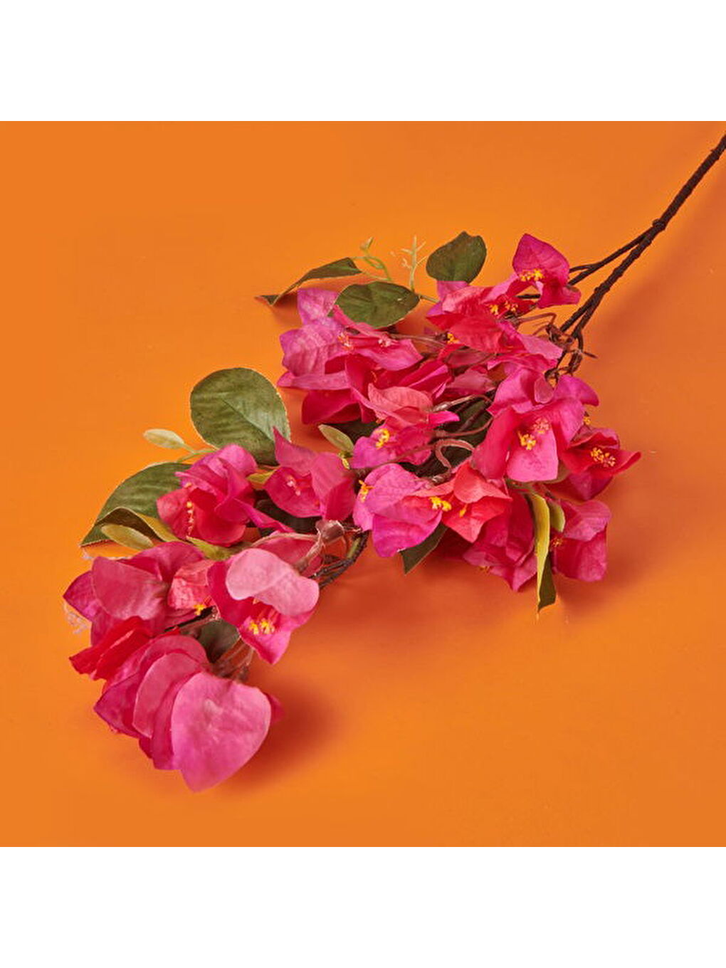 Frosilva Begonvil Dalı Yapay Çiçek - Pembe - 90 cm-1