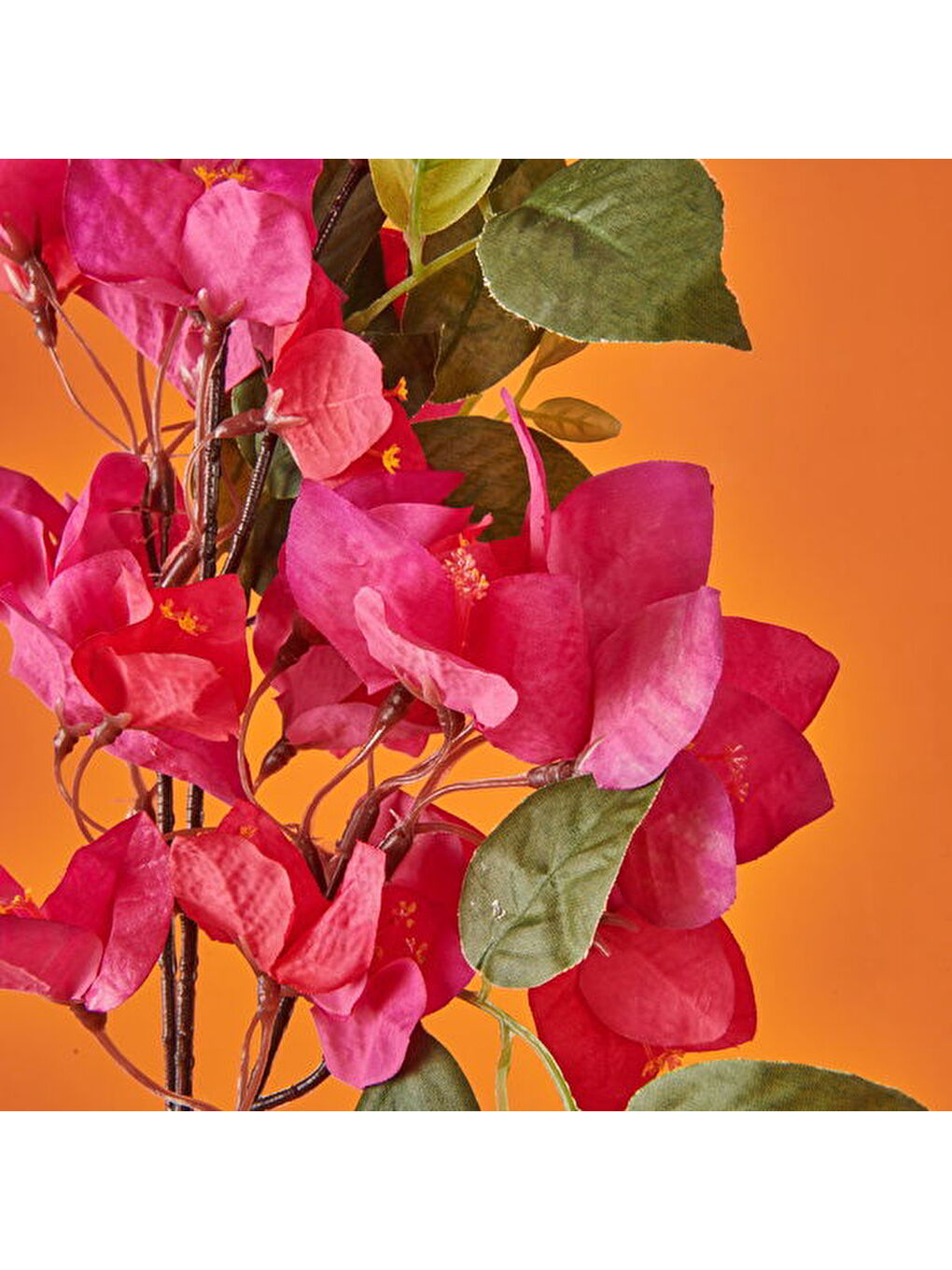Frosilva Begonvil Dalı Yapay Çiçek - Pembe - 90 cm-2