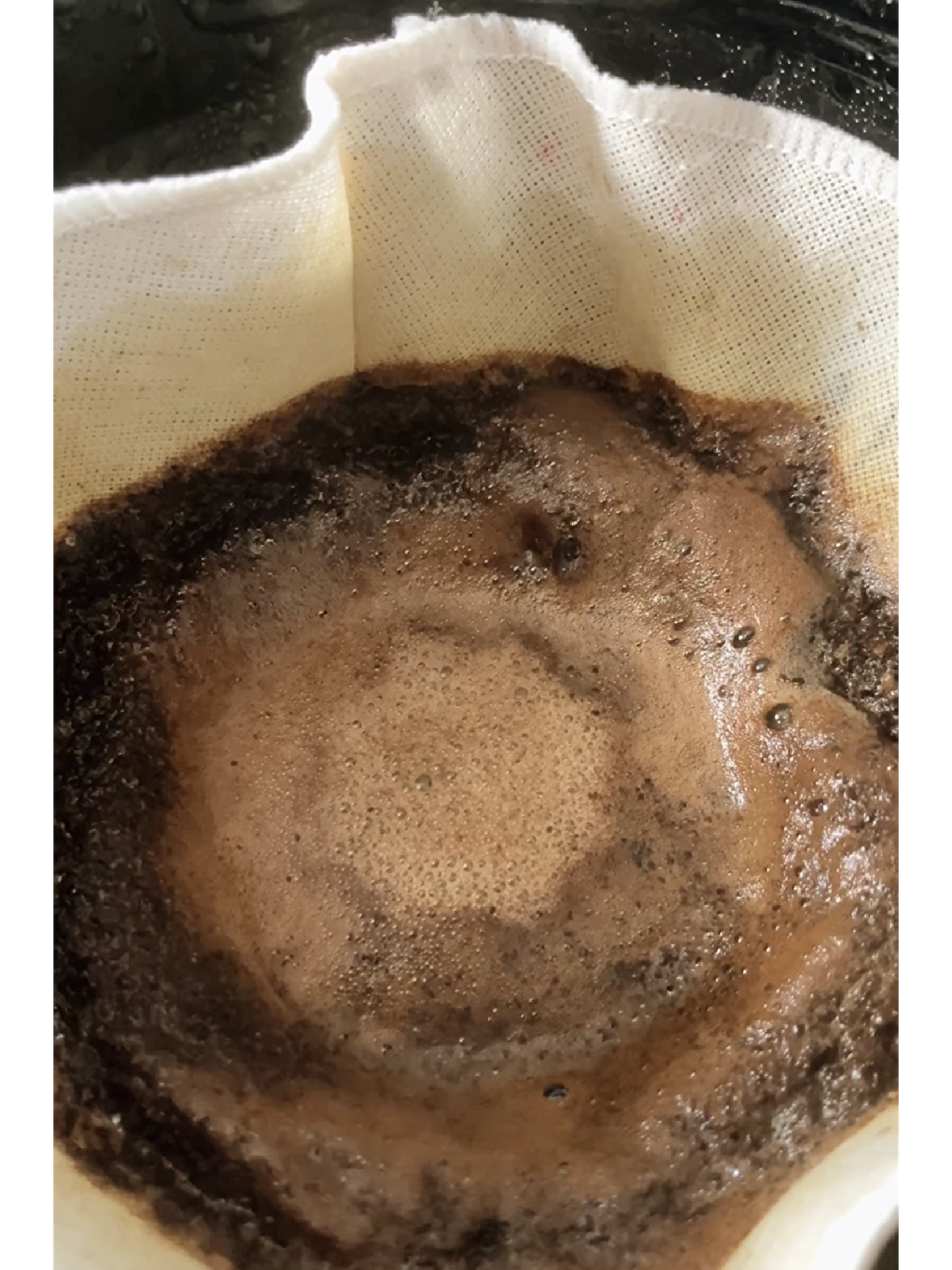 Beyaz Yıkanabilir Kumaş Kahve Filtresi 5 Adet (No.4 Organik Pamuk Filtre)-4