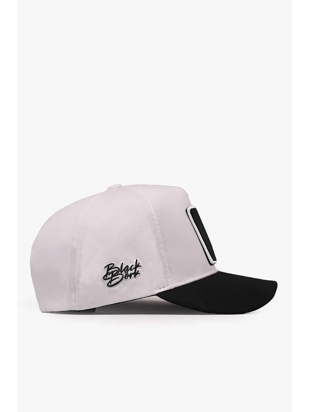 Kaplan Logolu Siyah-Beyaz Beyzbol Şapka-1