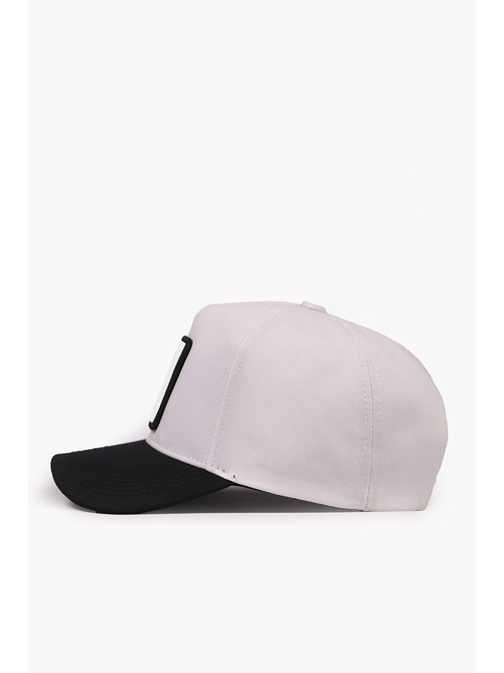 Kartal Logolu Siyah-Beyaz Beyzbol Şapka-2