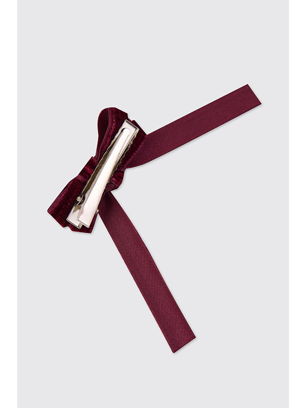 Kız Bebek Bordo Taç Toka Seti-1