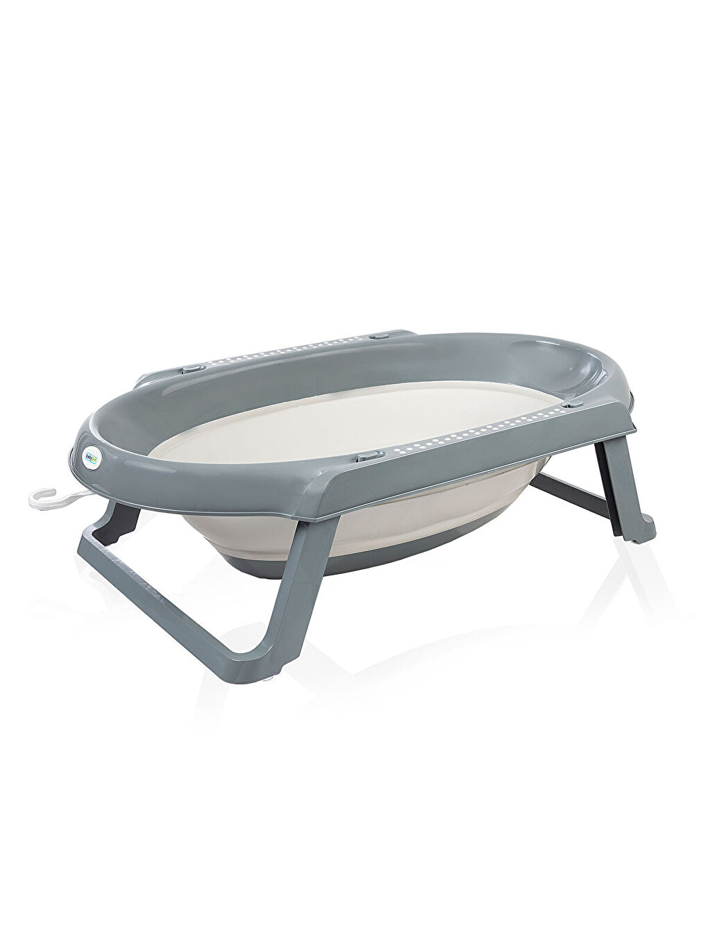 Katlanabilen Bebek Küvet Seti Antrasit 5 Parça-1