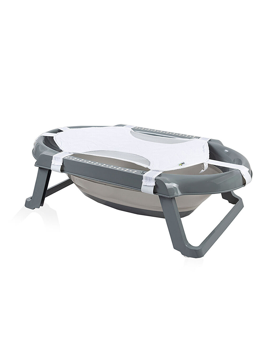 Katlanabilen Bebek Küvet Seti Antrasit 5 Parça-2