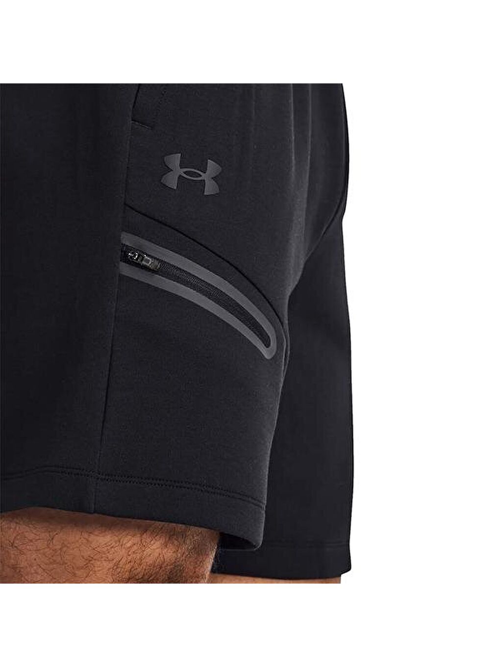 Unstoppable Fleece Erkek Siyah Şort-3