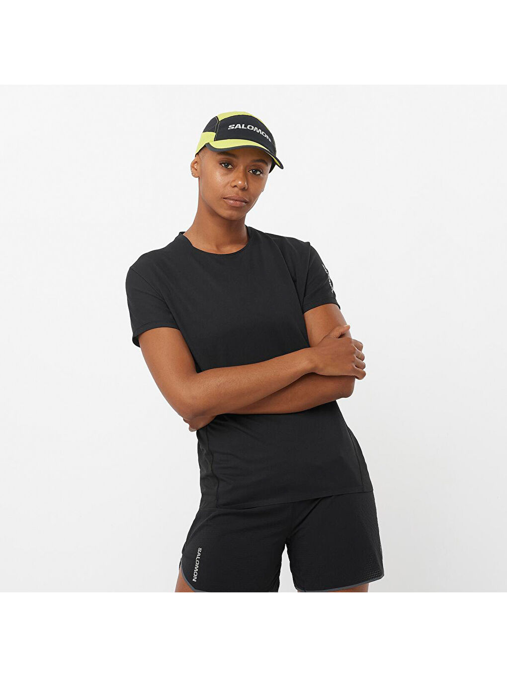 Sense Aero Kadın Siyah Koşu Tişört-2