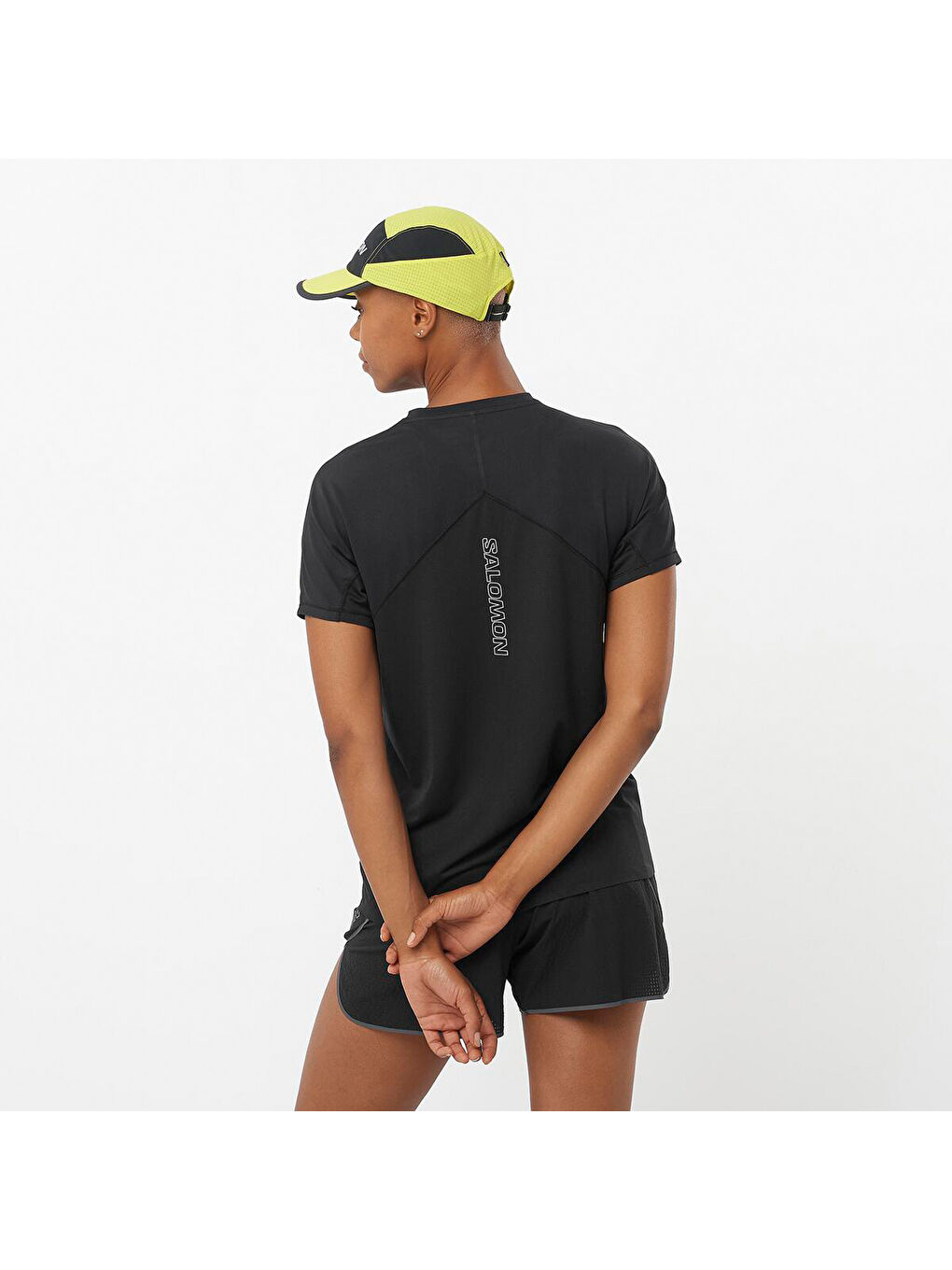 Sense Aero Kadın Siyah Koşu Tişört-3