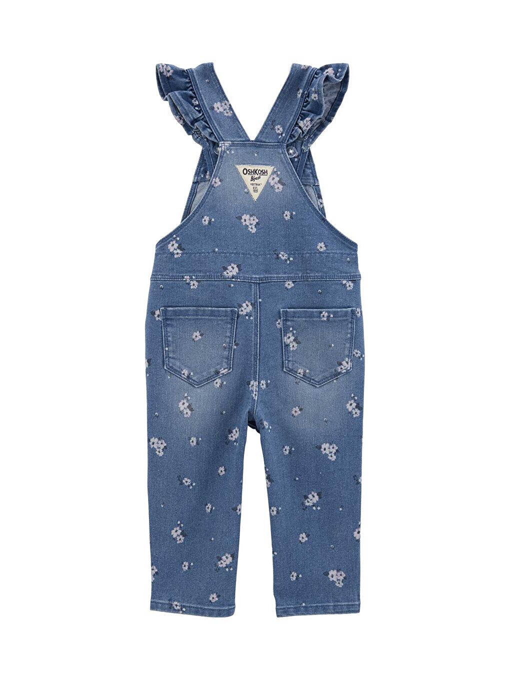 Mavi Kız Bebek Salopet-1