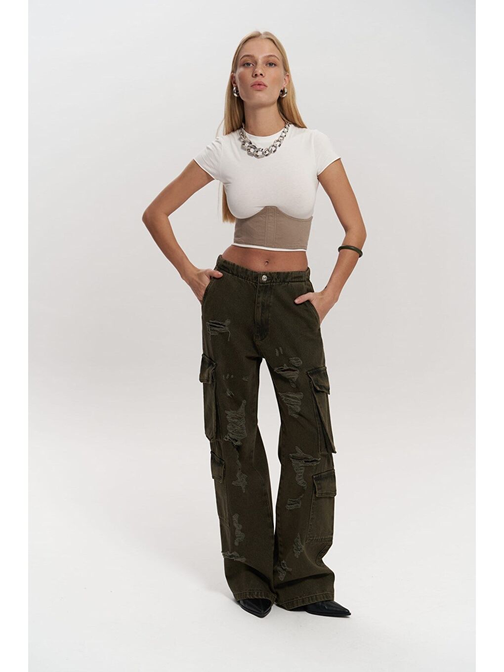 Mai Collection Bej Cora Vizon Korse