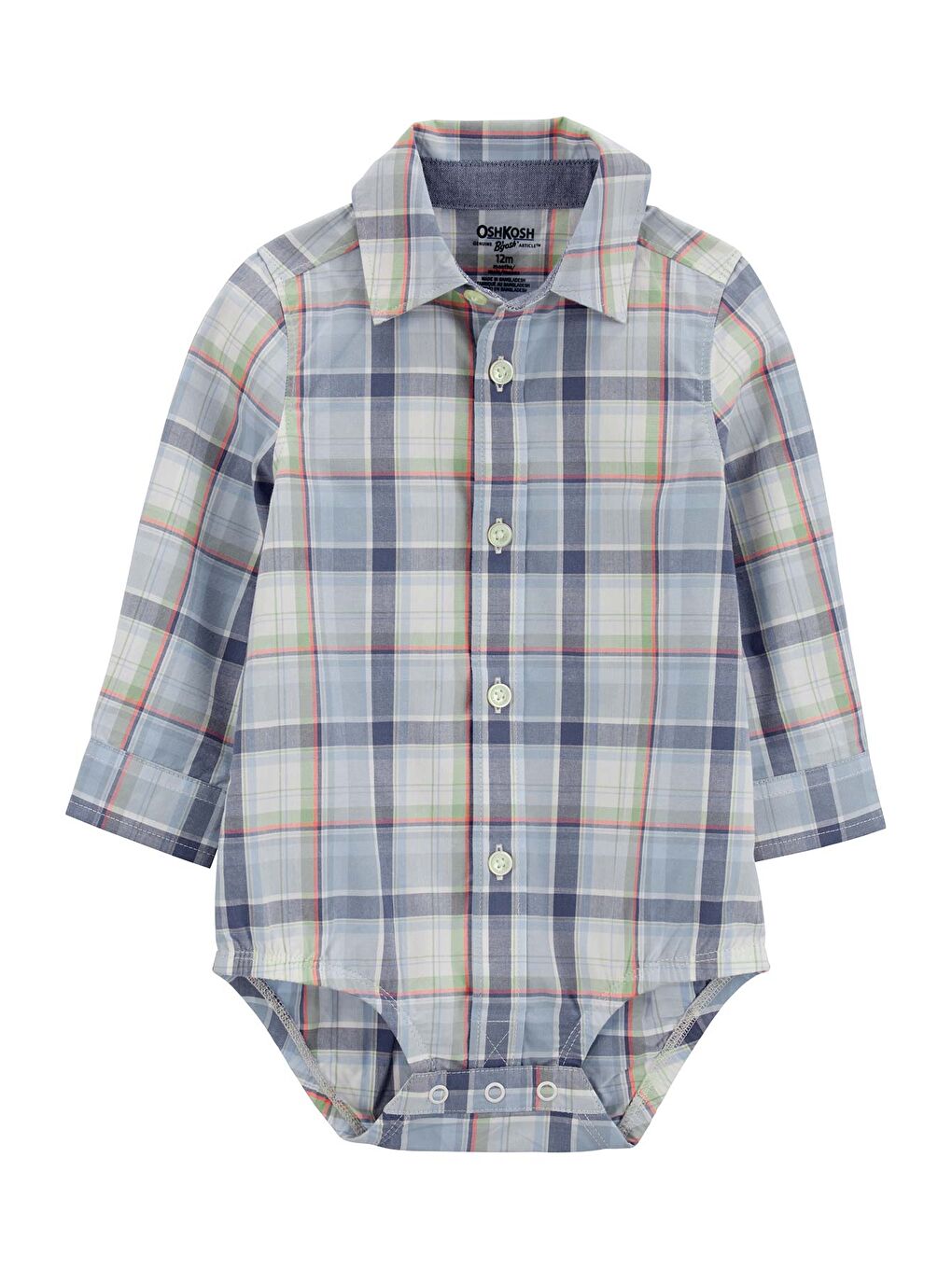 Karışık Erkek Bebek Gömlek Body-1