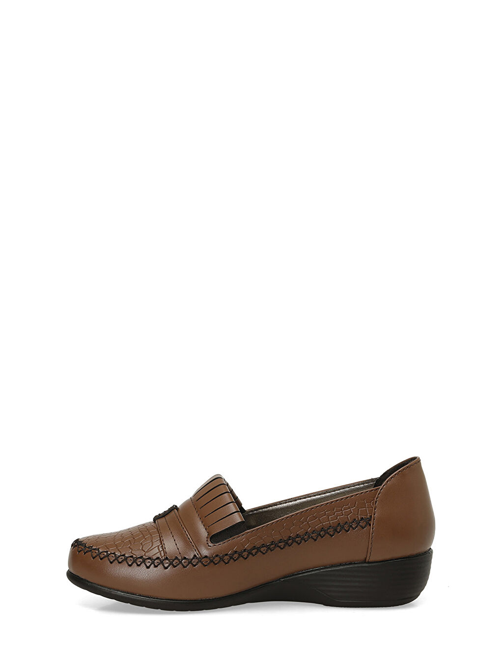 Kahverengi 166523.Z4PR Taba Kadın Dolgu Ayakkabı-2