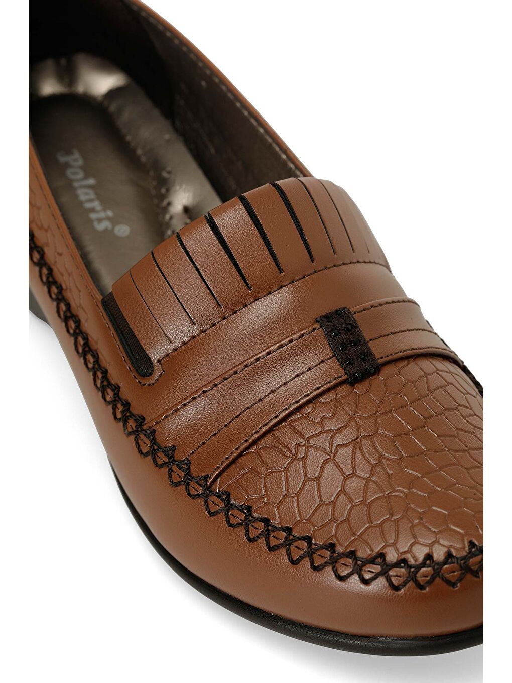 Kahverengi 166523.Z4PR Taba Kadın Dolgu Ayakkabı-6