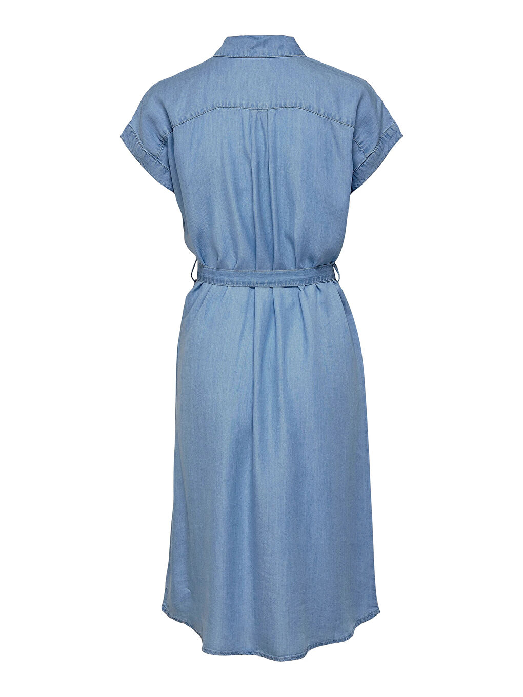 Mavi Onlpema Loose Fit Kemer Detaylı Midi Boy Jean Elbise 15250429-3