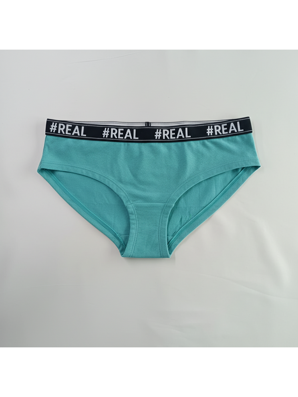 Yeşil Kız Çocuk Hipster 3'lü Paket Slip Külot Bb2140-1
