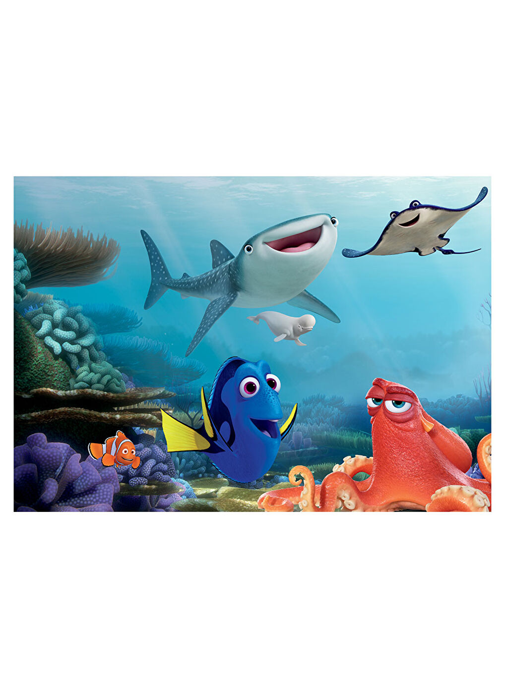 KS GAMES Renksiz Puzzle 100 Parça Dory Puzzle Dr714 - 1