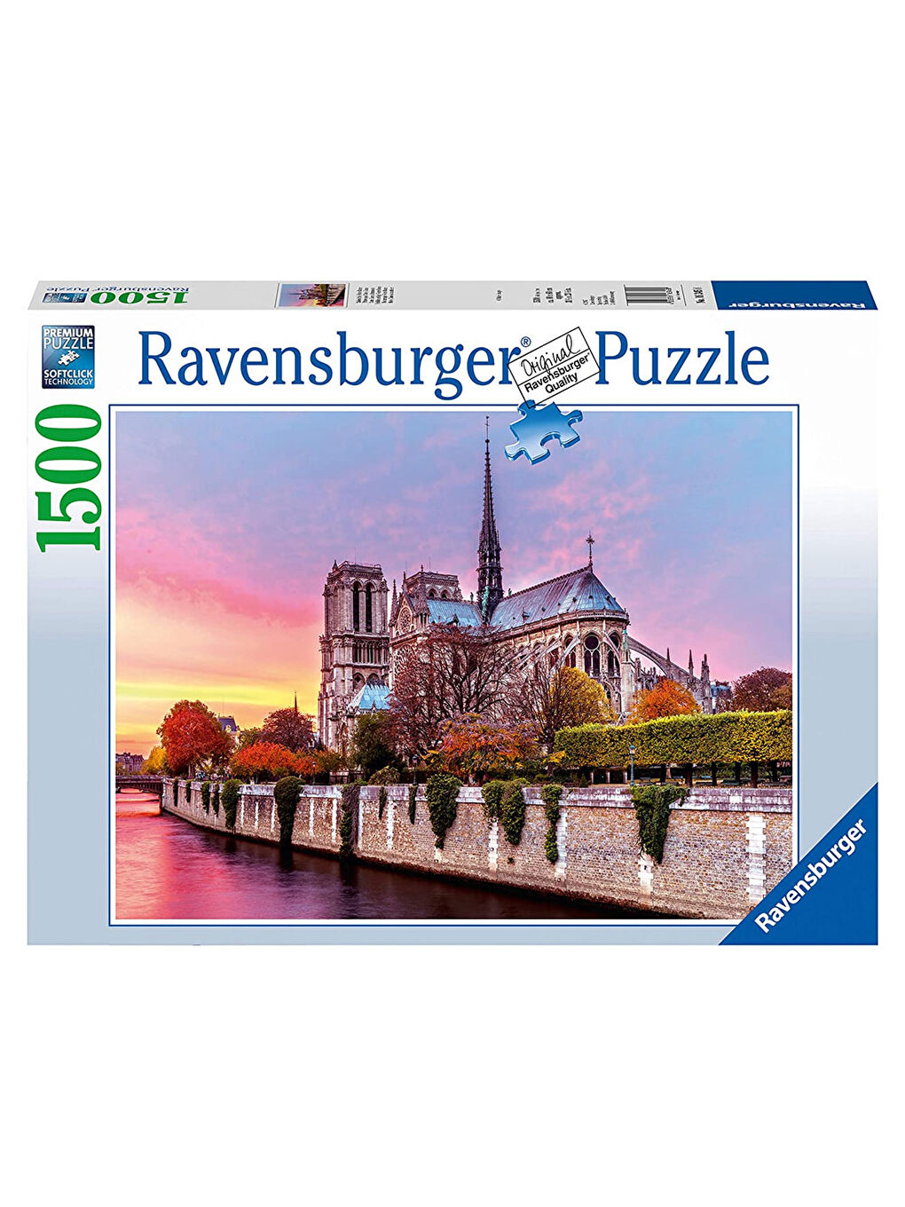 Ravensburger Renksiz 1500 Parça Puzzle Notre Dame  63458 - 1