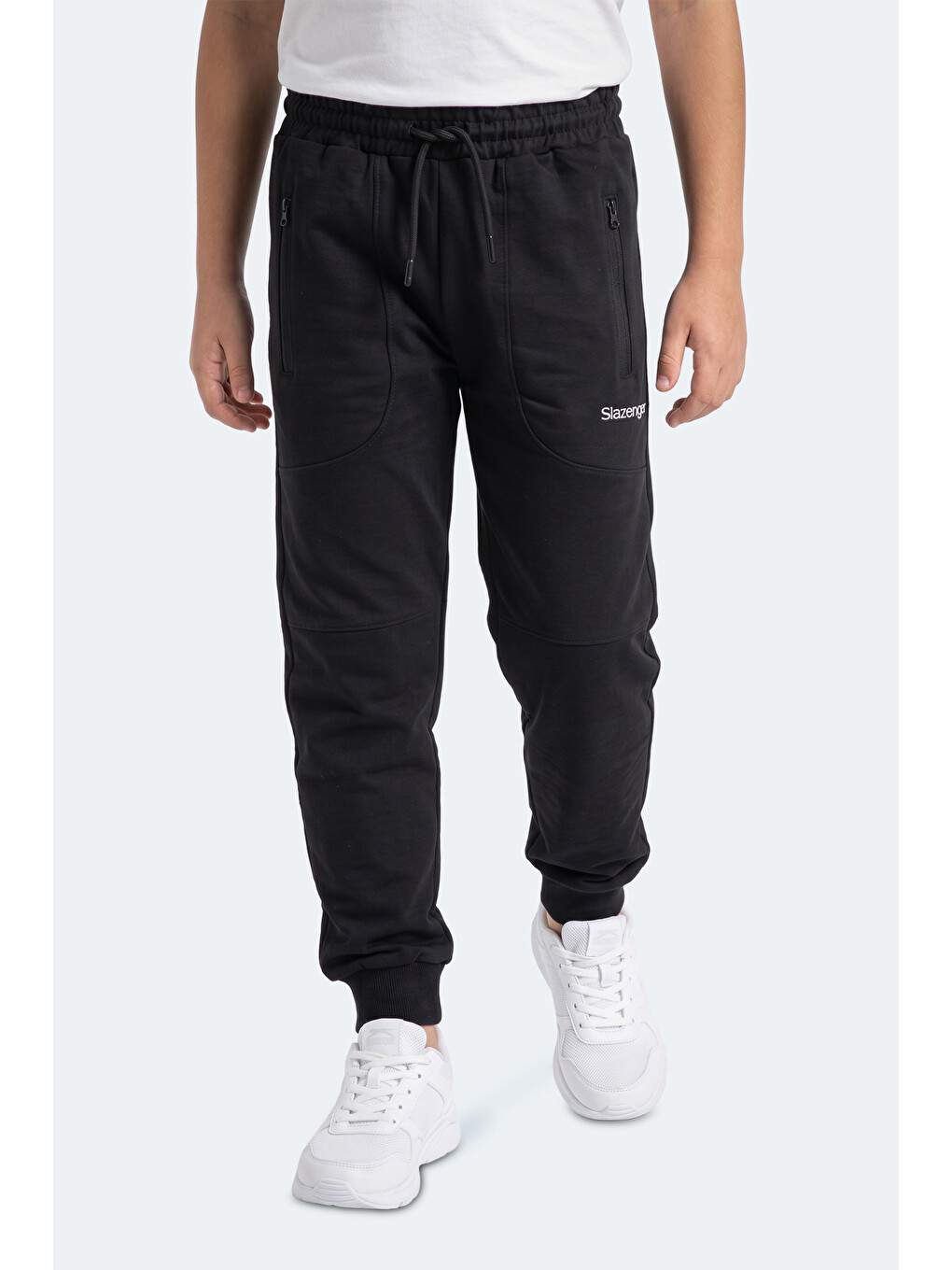 Prımo Unisex Çocuk Siyah Eşofman Altı-4
