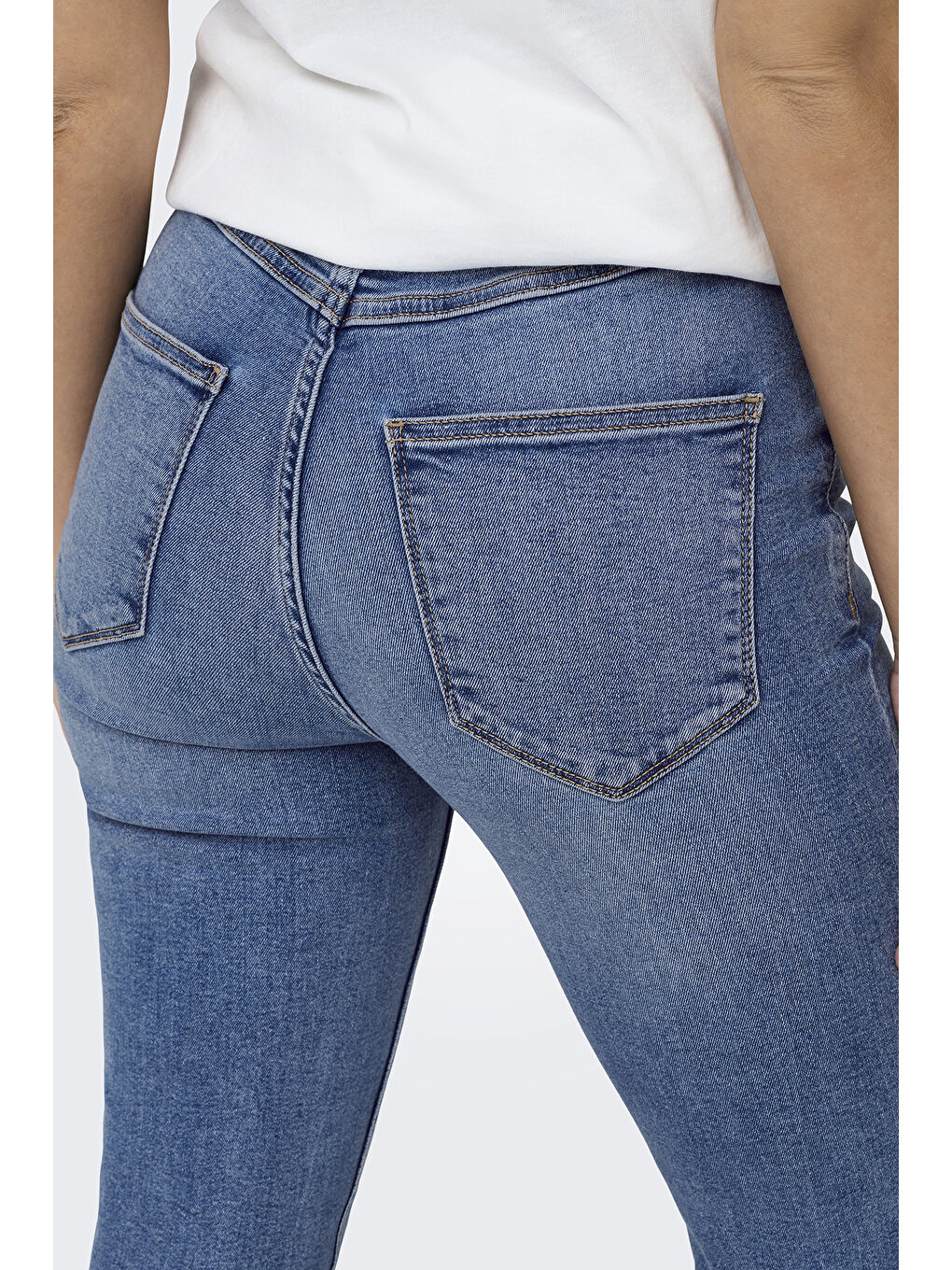 Mavi Onlluna Pamuklu Flare Fit Yüksek Bel Geniş Paça Jeans 15323175-4