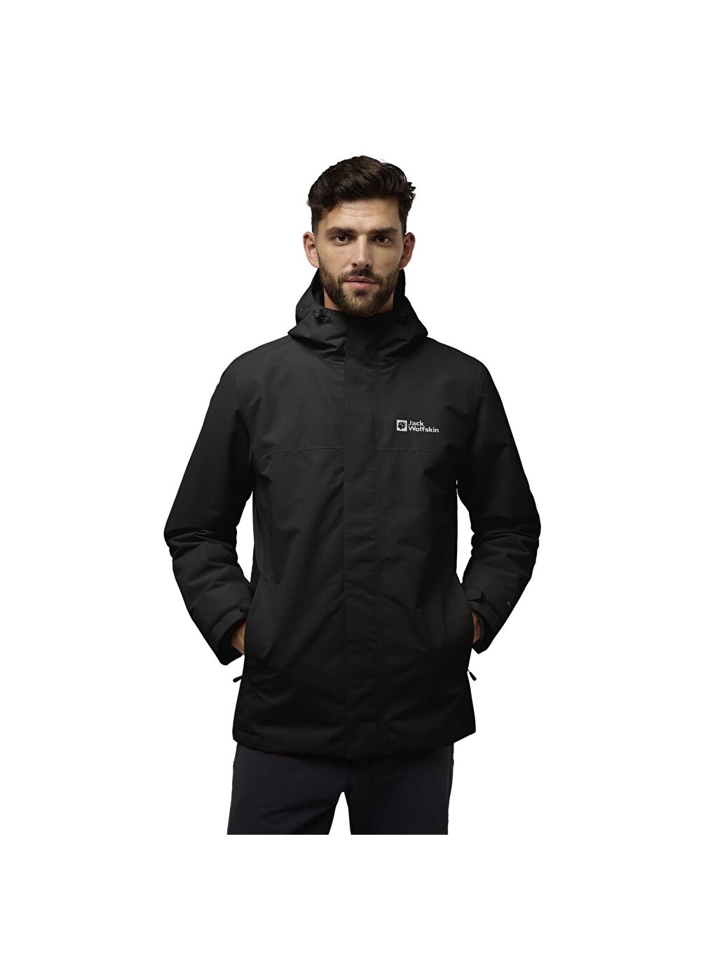 Altenberg 3in1 Erkek Siyah Outdoor Ceketi-1