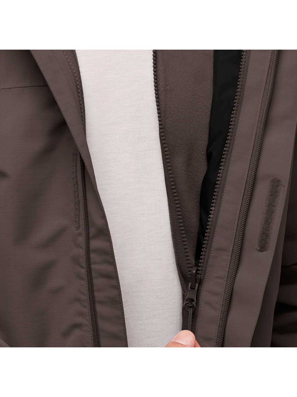 Altenberg 3in1 Erkek Kahverengi Outdoor Ceketi-8