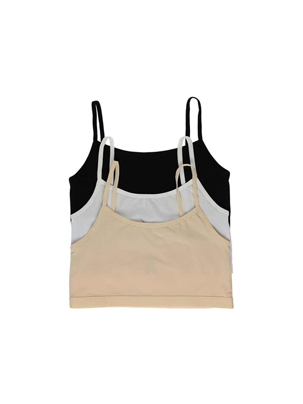 Karışık Kız Çocuk İp Askılı Atlet