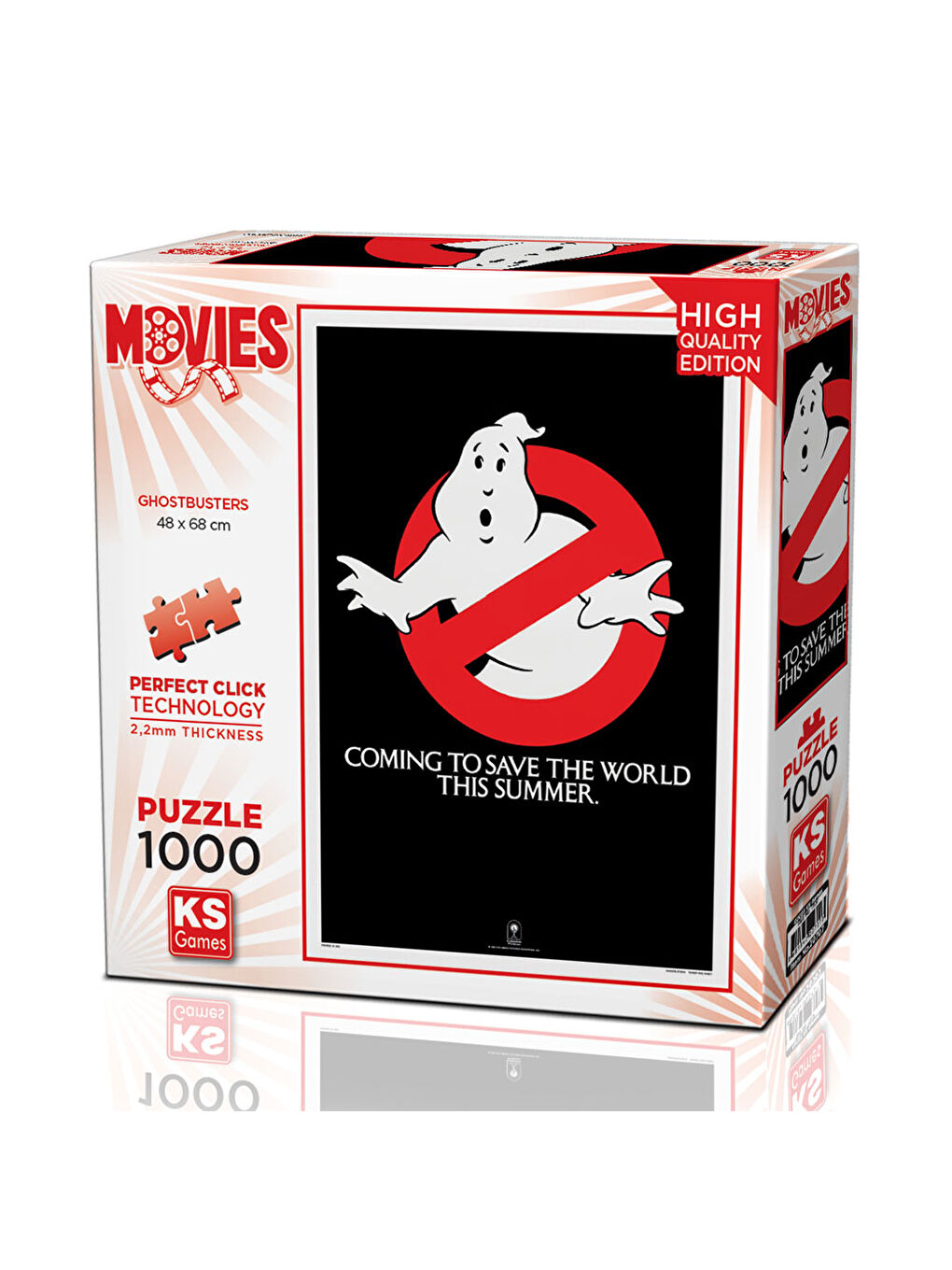 KS GAMES Renksiz Puzzle 1000 Parça Ghostbusters 20707