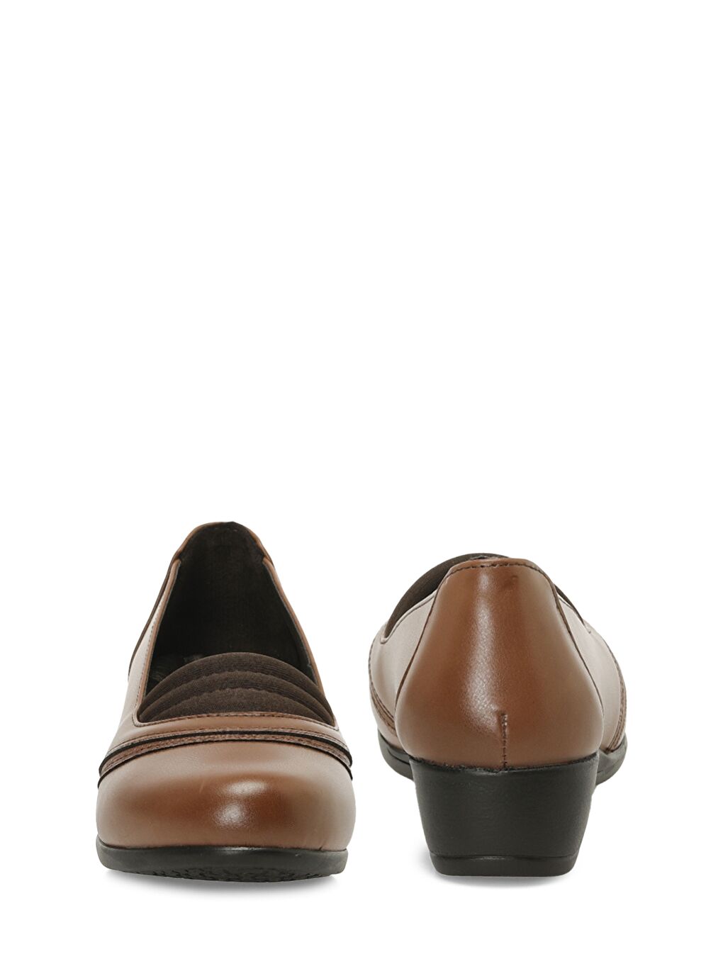 Kahverengi 166512.Z4PR Taba Kadın Dolgu Ayakkabı-4