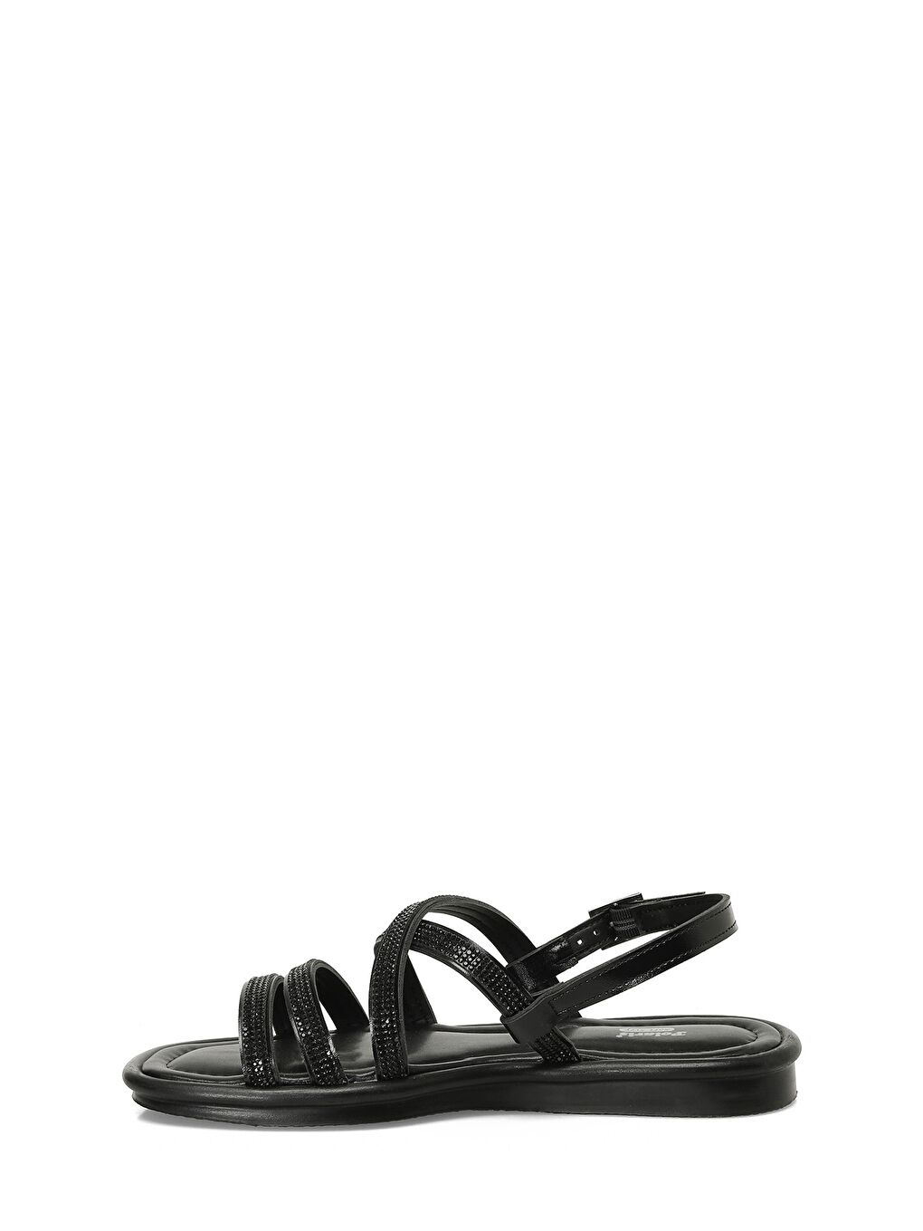 325056.Z 5FX Siyah Kadın Düz Sandalet-2