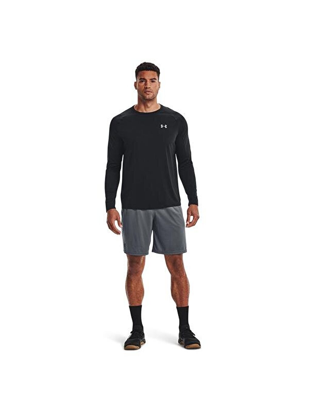 Tech Mesh Erkek Gri Şort-2