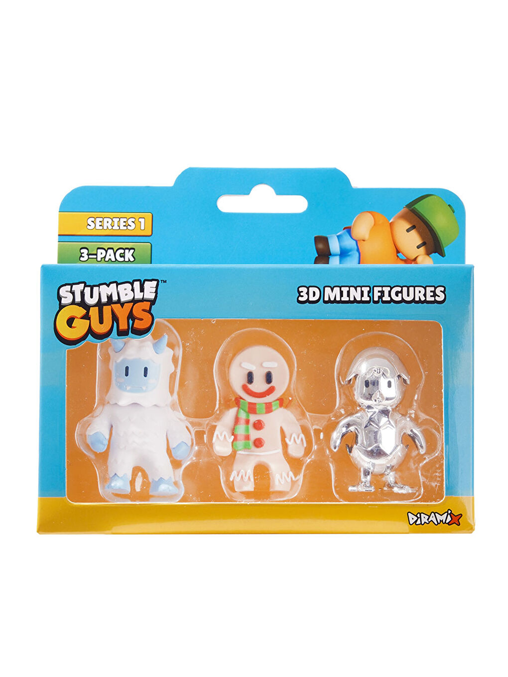 Stumble Guys 3lü Mini Figür S1-SG-30005-3-1