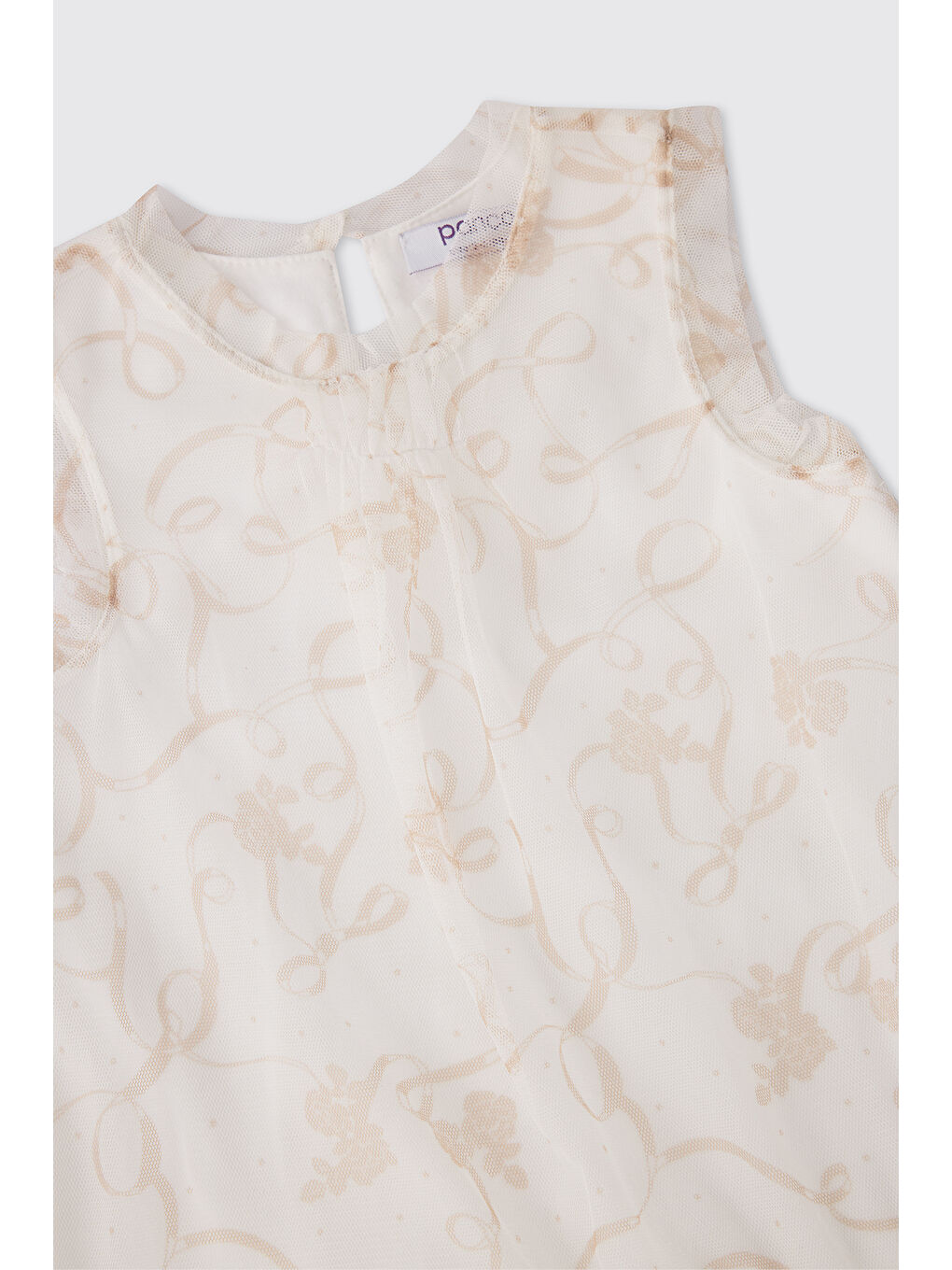 Kız Bebek Beyaz Elbise-2