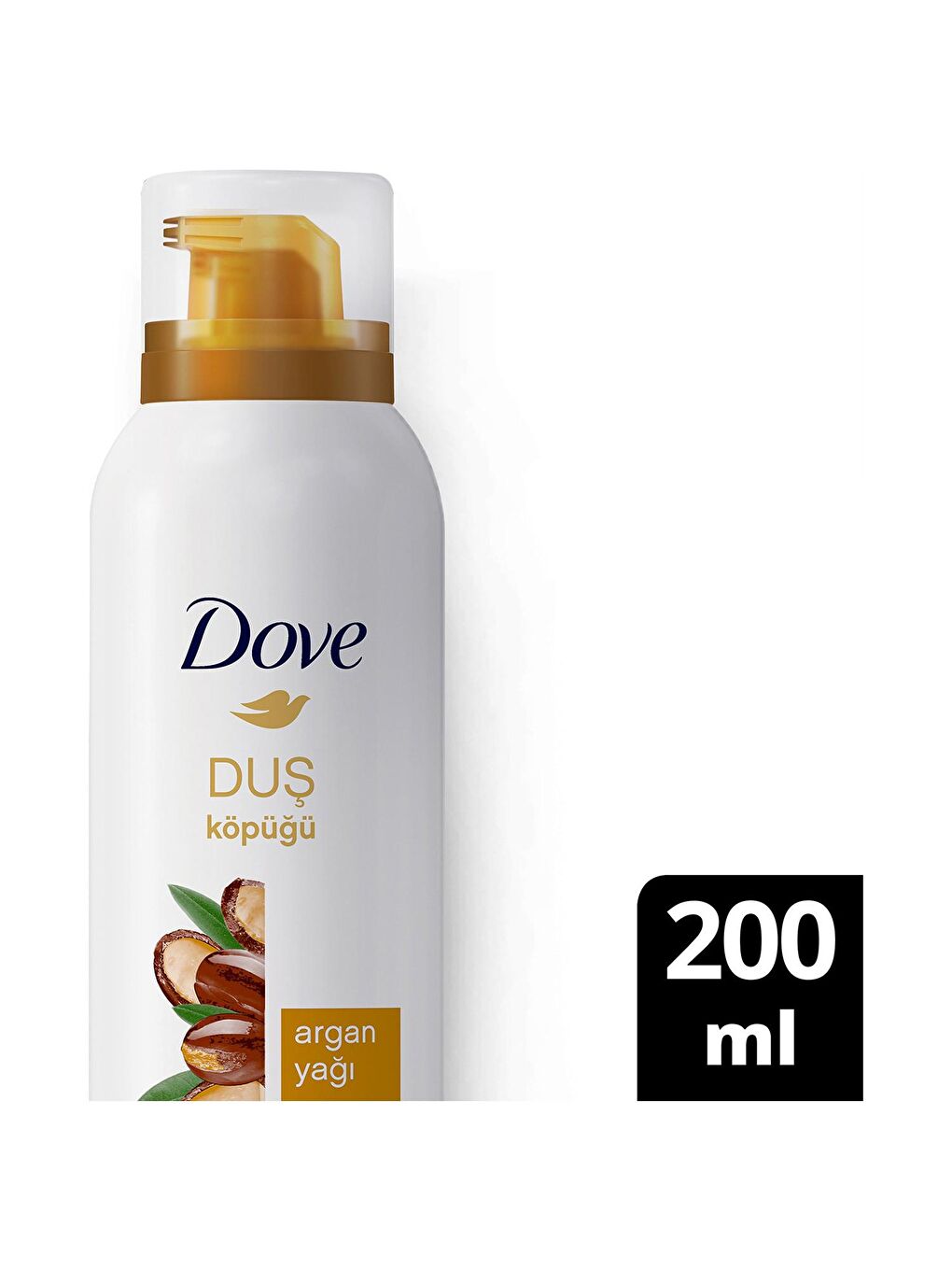 Dove Renksiz Argan Yağı Duş Köpüğü 200 ml