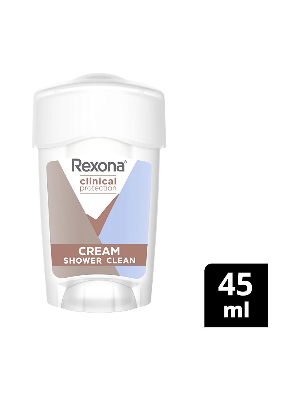 Rexona Renksiz Clinical Protection Kadın Stick Deodorant Shower Clean 45 ml