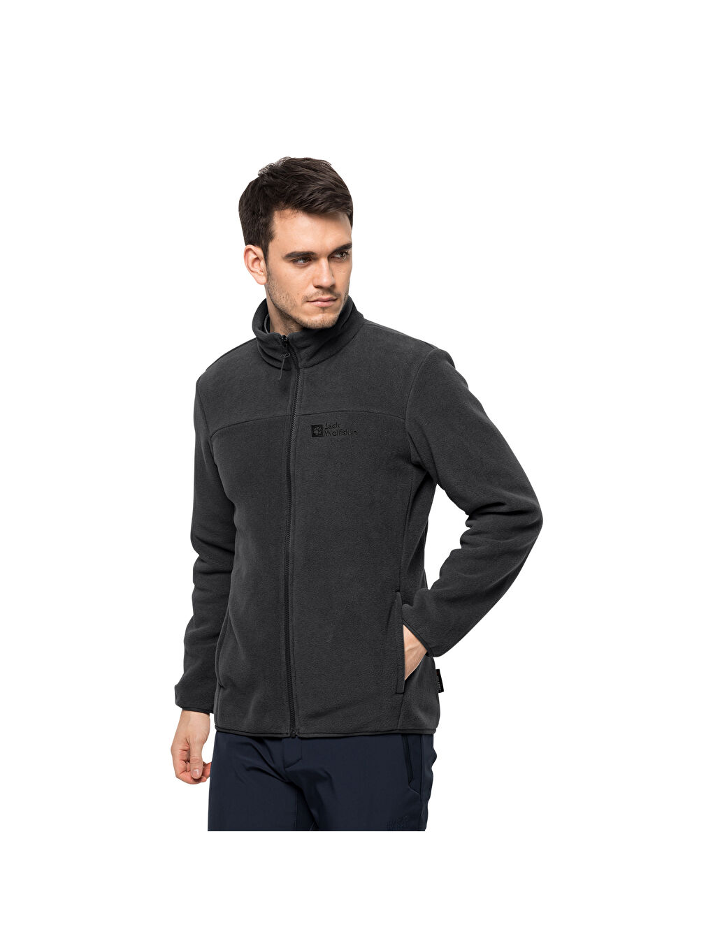 Siyah Erkek Kapüşonlu Kışlık Mont-3