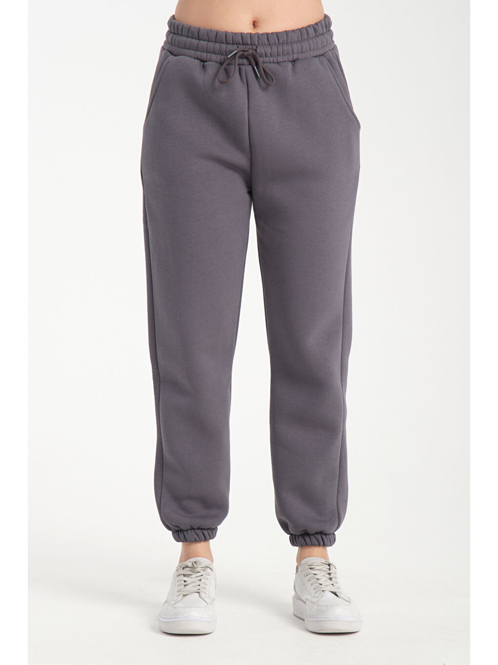 Antrasit 3 İplik Eşofman Altı BK 1012