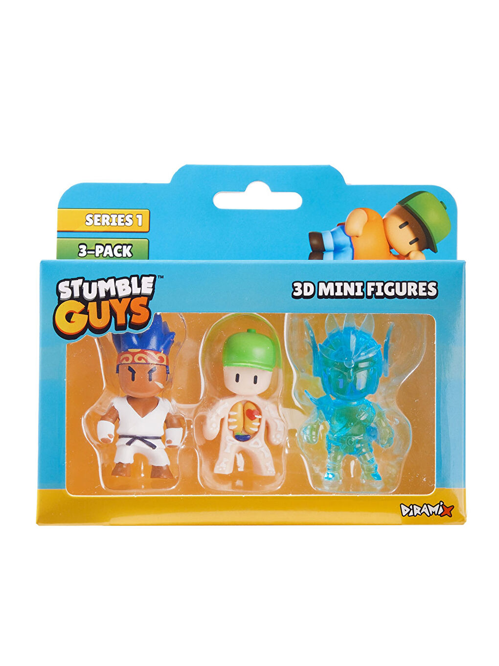 Stumble Guys 3lü Mini Figür S1-SG-30005-3-5