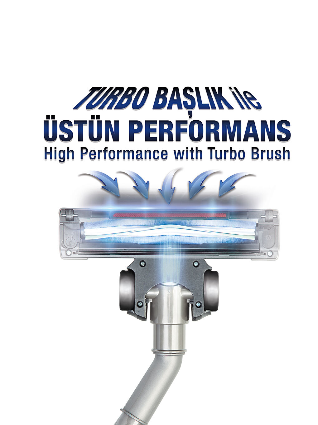 Pratic Aır Power P 1250 Antrasit Torbasız Dönebilen Turbo Başlıklı Dikey Süpürge-4