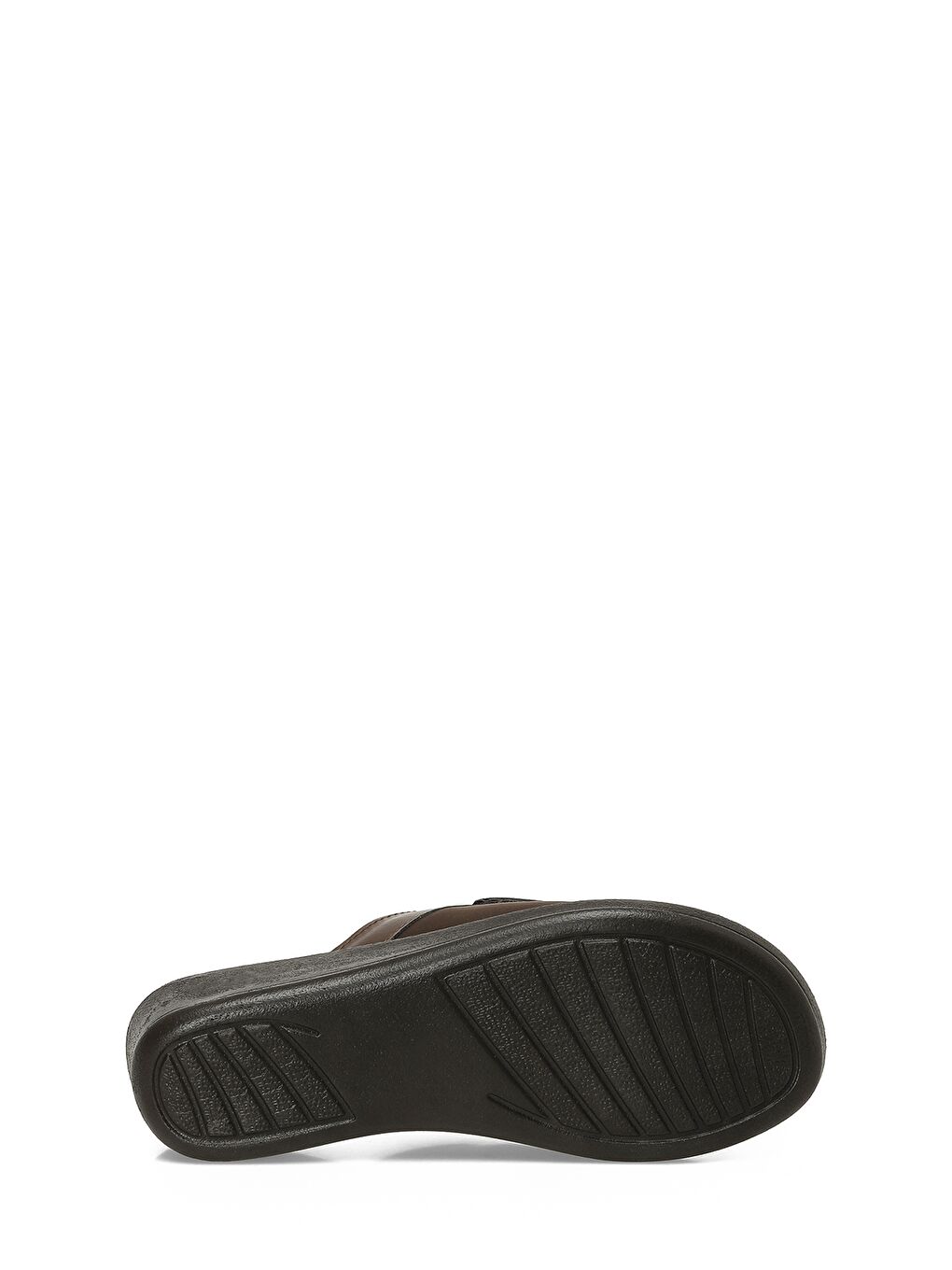 607032.Z4PR Kahverengi Kadın Dolgu Topuk Terlik-5