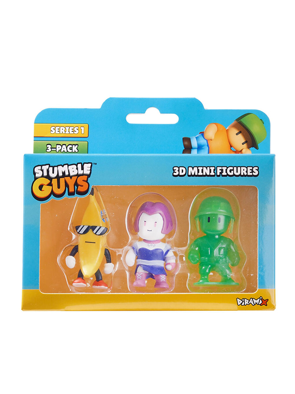 Stumble Guys 3lü Mini Figür S1-SG-30005-3-8