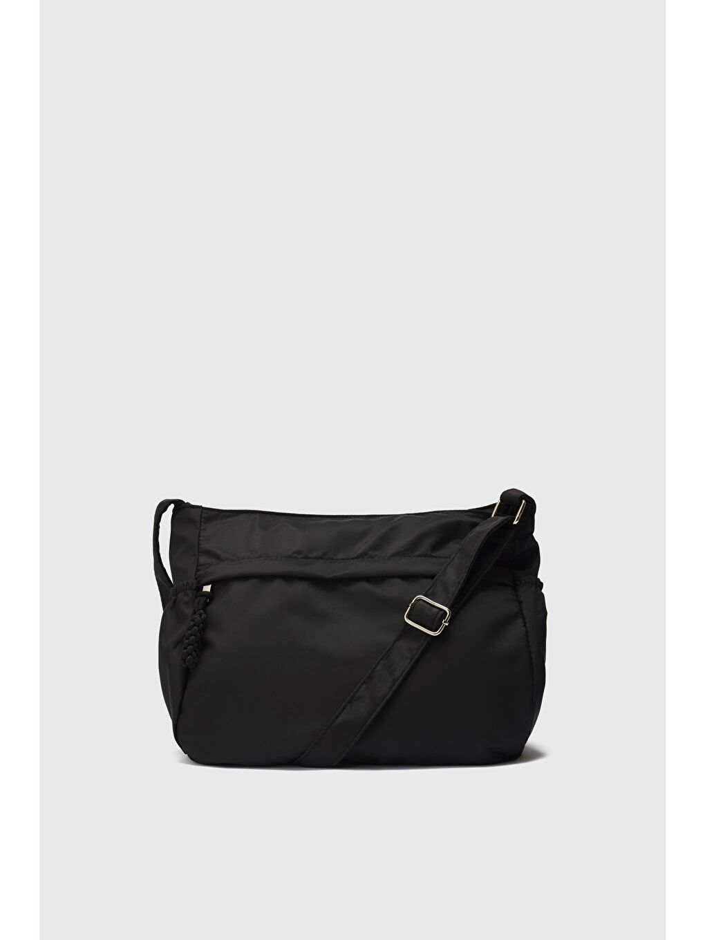 Amou Çok Cepli Çapraz Çanta Siyah-2