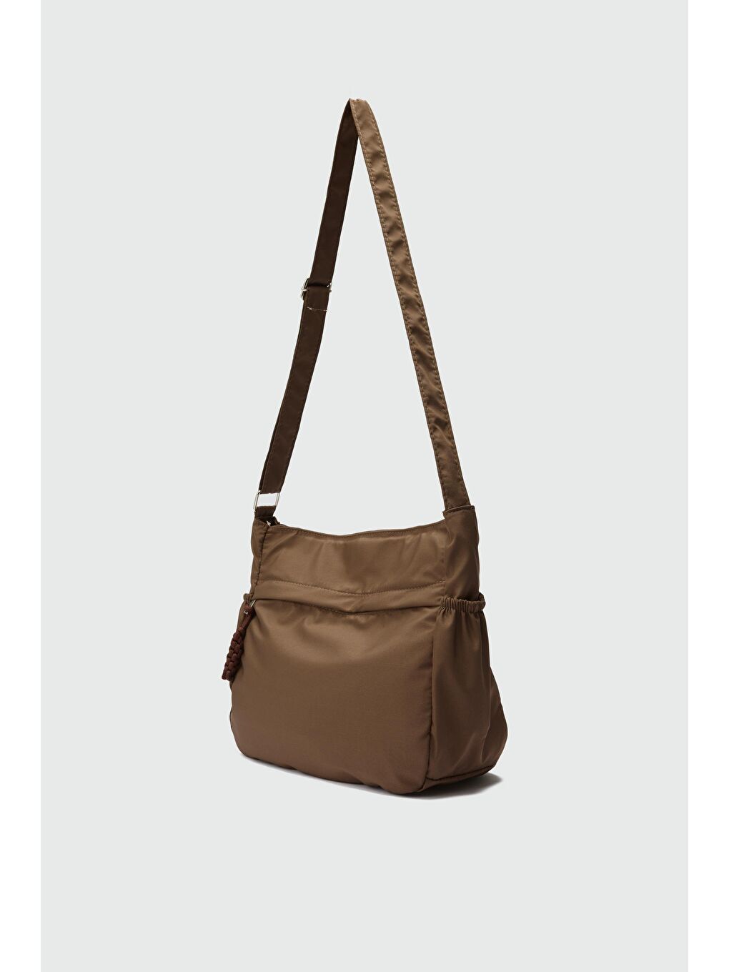 Kahverengi Amou Çok Cepli Çapraz Çanta Kahve-1