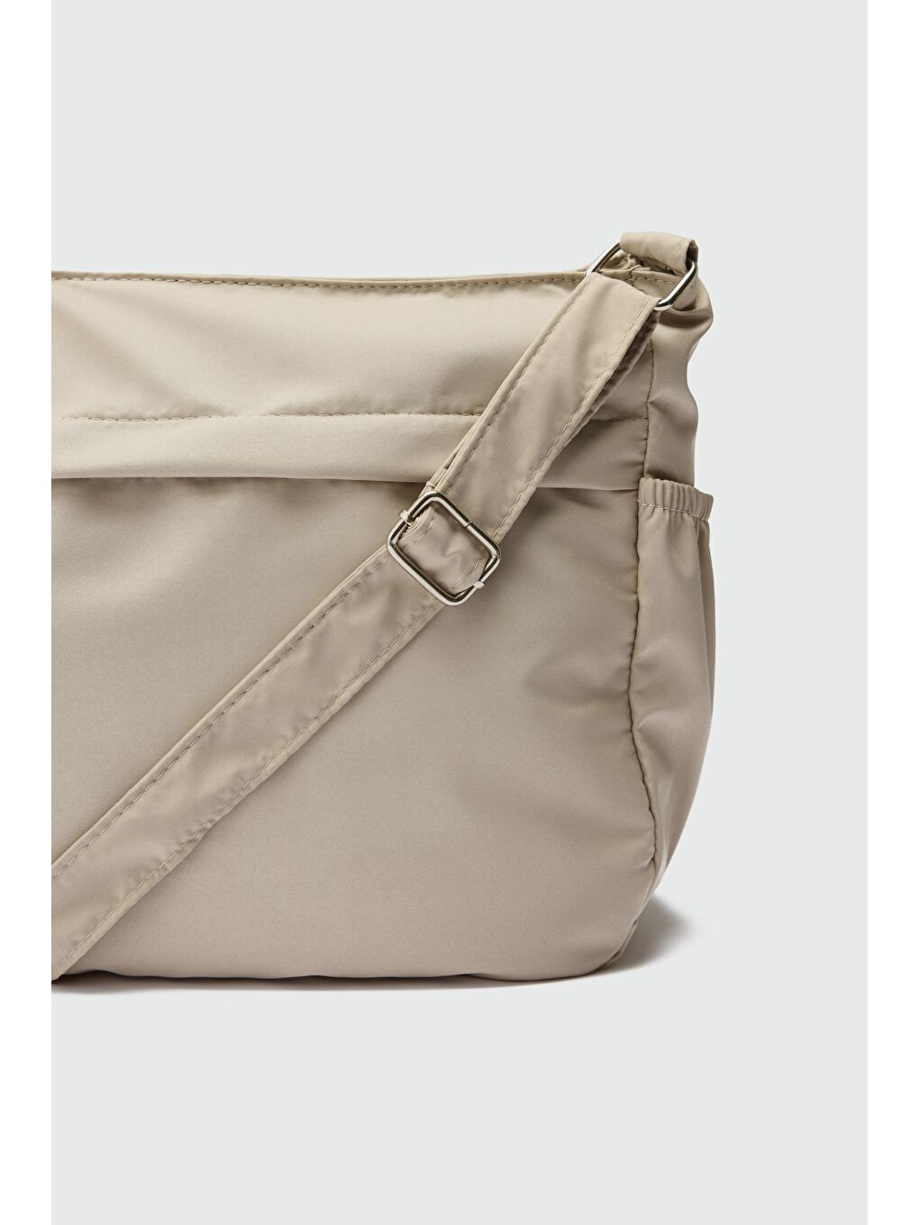 Amou Çok Cepli Çapraz Çanta Bej-3