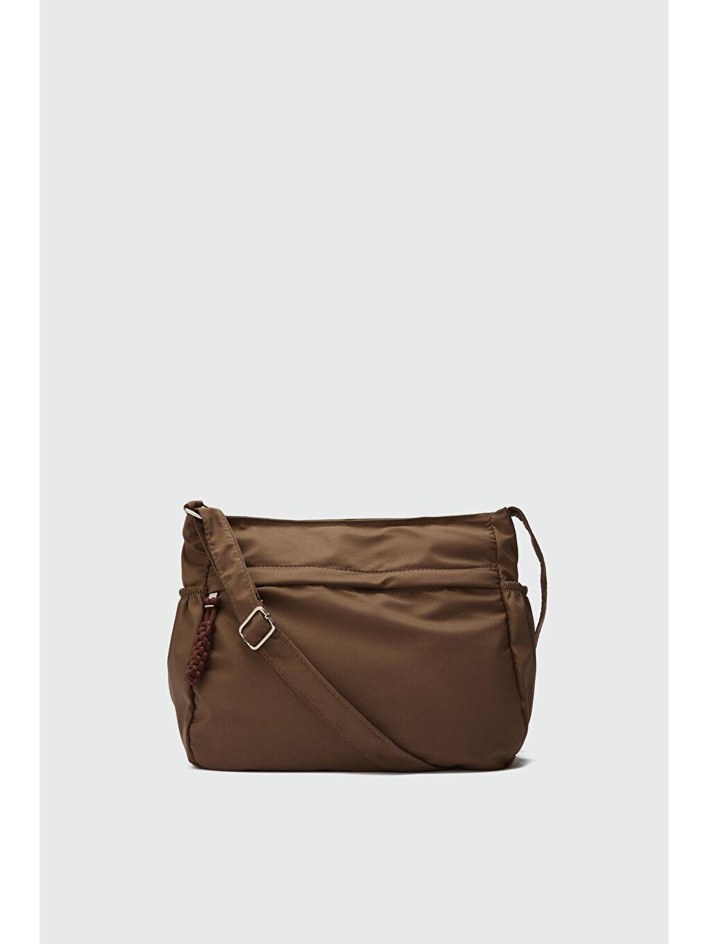 Kahverengi Amou Çok Cepli Çapraz Çanta Kahve-2