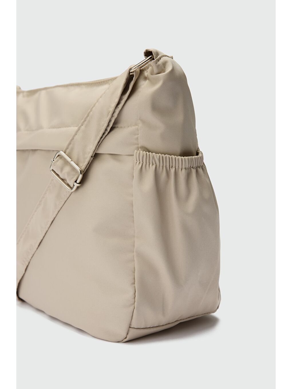 Amou Çok Cepli Çapraz Çanta Bej-4