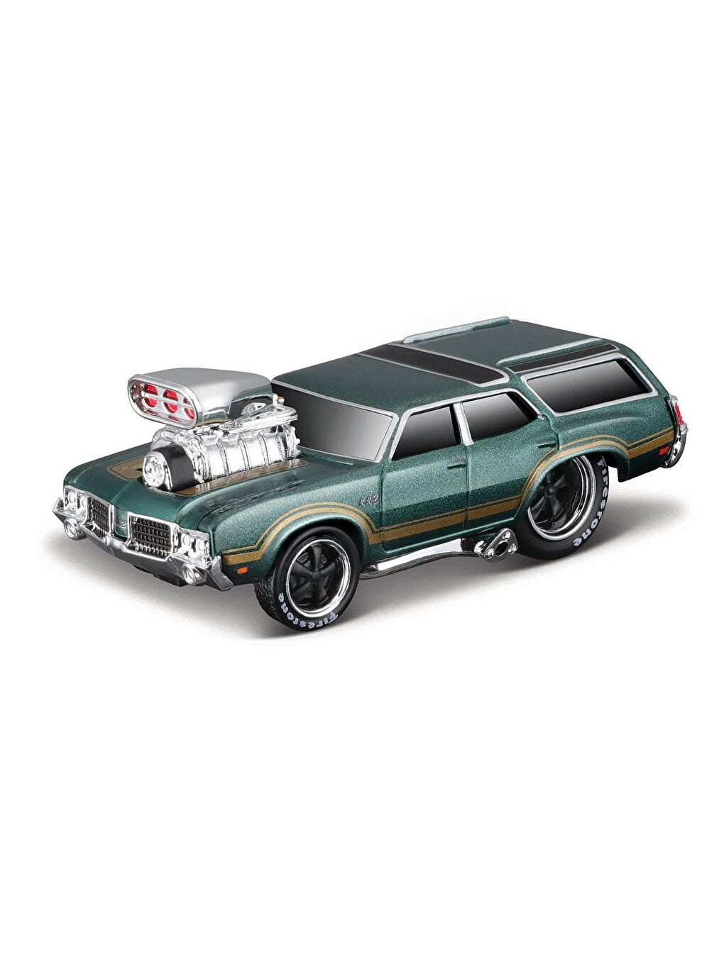 Maisto Renksiz 1970 Oldsmobile Vista Cruiser Model Araba 1/64 Muscle Mach