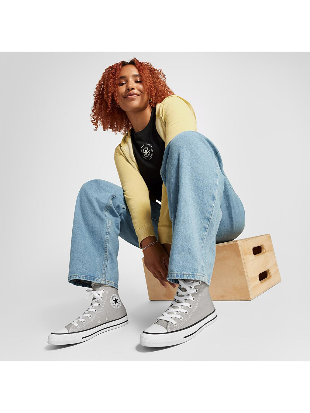 Chuck Taylor All Star Hi Gri Sneaker-3