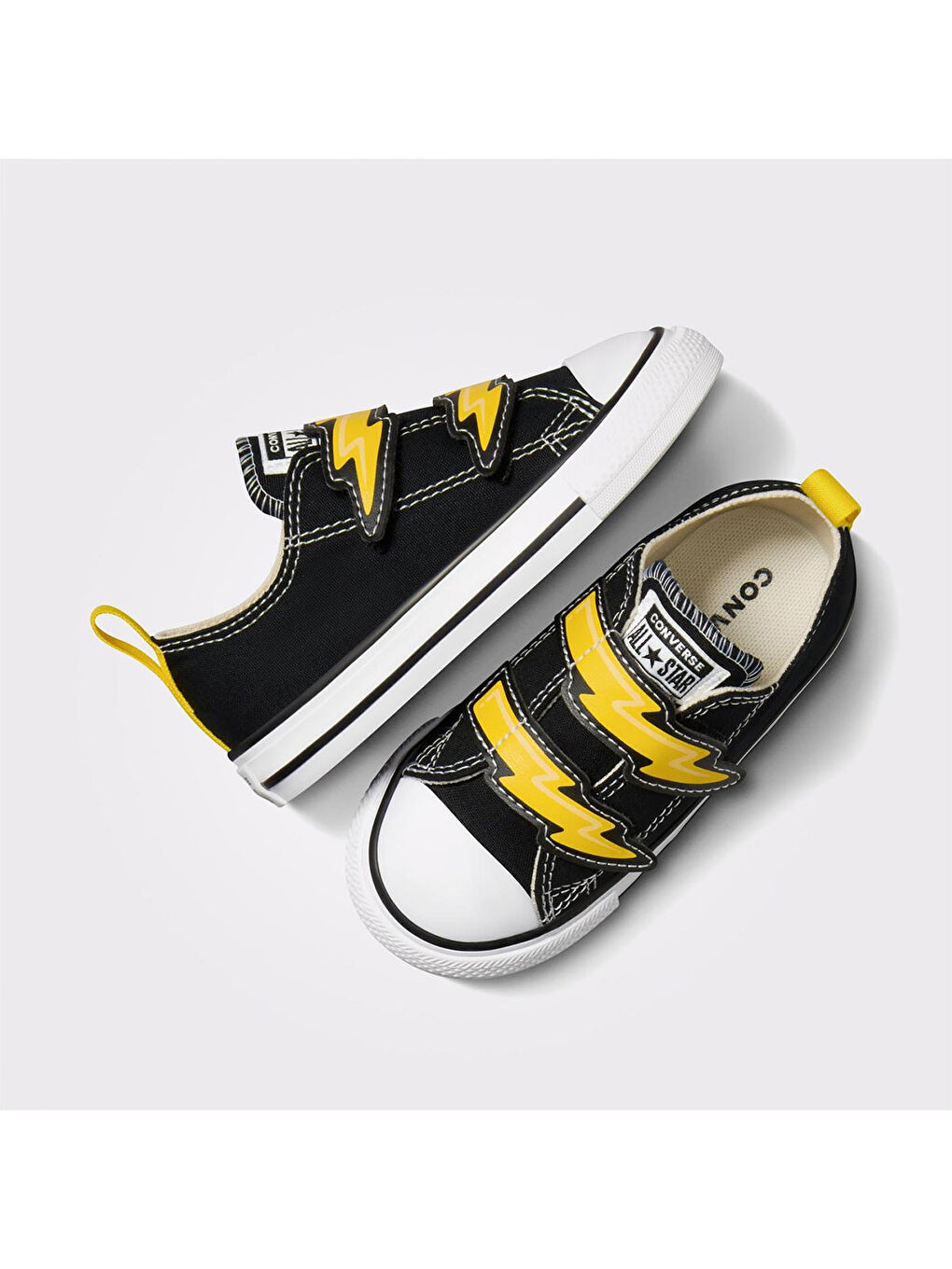 Chuck Taylor All Star 2V Bebek Siyah Sneaker-4