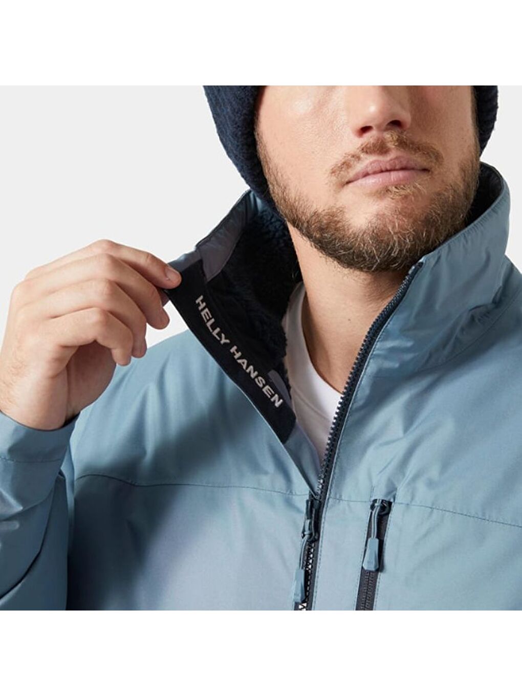 Mavi Crew Hooded Pile Jacket Erkek Mont HHA.34526.HHA.601-4